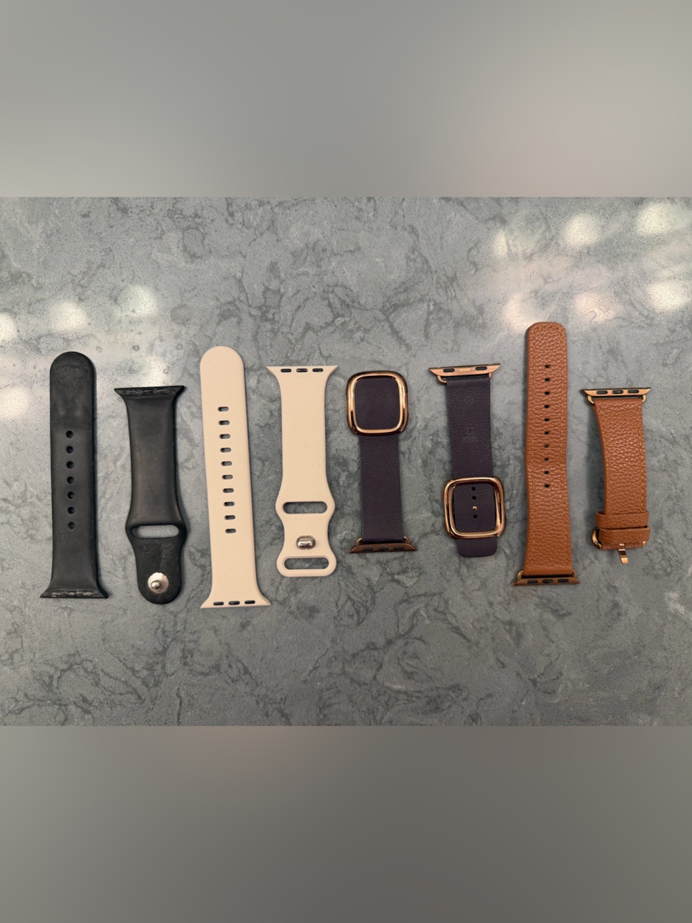 Apple and Unnamed Interchangeable Watch Bands